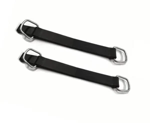 kit 2 Pz Cinghette GOMMA lunghezza 140 mm. estensibile 200 mm cinghia cinghietta - Imagen 1 de 3