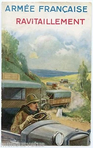 Paul Barber. WW2. French Army. Refuelling .french Army .supplying - Picture 1 of 2