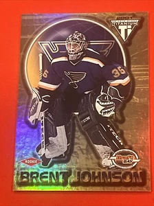 2000-01 Pacific Private Stock Titanium Draft Edition /1000 Brent Johnson #141 - Picture 1 of 2