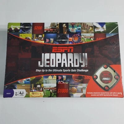 ESPN Jeopardy Ultimate Sports Quiz Challenge Game- Factory Sealed - Image 1 of 3