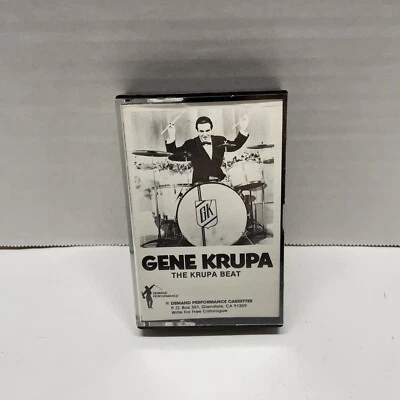 The Krupa Beat Gene Krupa Cassette Tape Jazz Foto 1 de 4