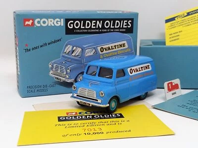 CORGI Golden Oldies 05602 / BEDFORD CA - Ovaltine Biscuits / Scala 1:50 - Immagine 1 di 4