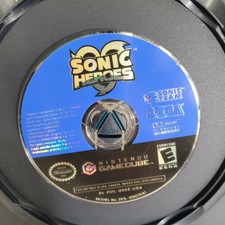 Sonic Heroes (Nintendo GameCube, 2004) Game Disc Only