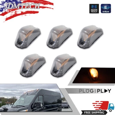 For Dodge RAM Promaster 1500 2500 3500 2014-2023 Front LED Cab Roof Yellow Light - Image 1 of 4