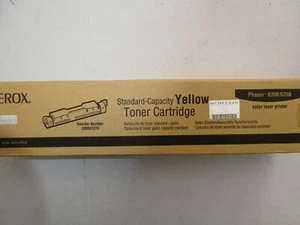 Nuevo cartucho de tóner amarillo genuino Xerox Phaser 6300/6350 - 106R01075 - Imagen 1 de 3