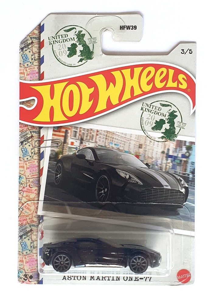MINIATURE HOT WHEELS 1/64 ASTON-MARTIN ONE 77 - Photo 1/1