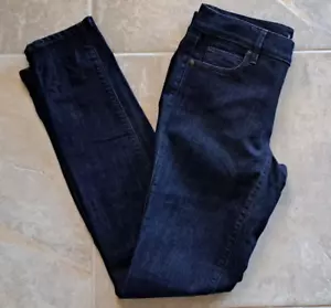 Ann Taylor LOFT Jeans Womens 2/26 Skinny Dark Wash Classic 5 Pockets Jeans - Picture 1 of 6
