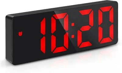 Criacr Digital Alarm Clock, Alarm Clocks Bedside Mains Powered - Image 1 of 4