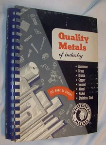 1950 CATÁLOGO INDUSTRIAL DE PRODUCTOS METÁLICOS DE CABEZA BLANCA #16 - Imagen 1 de 10