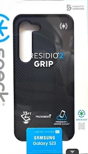 Speck Presidio2 Grip Samsung Galaxy S23 Case - Black - Picture 1 of 3