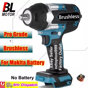 1500NM Brushless Cordless 1/2'' Impact Wrench Rattle Gun For Makita 18V Battery - Picture 1 of 26