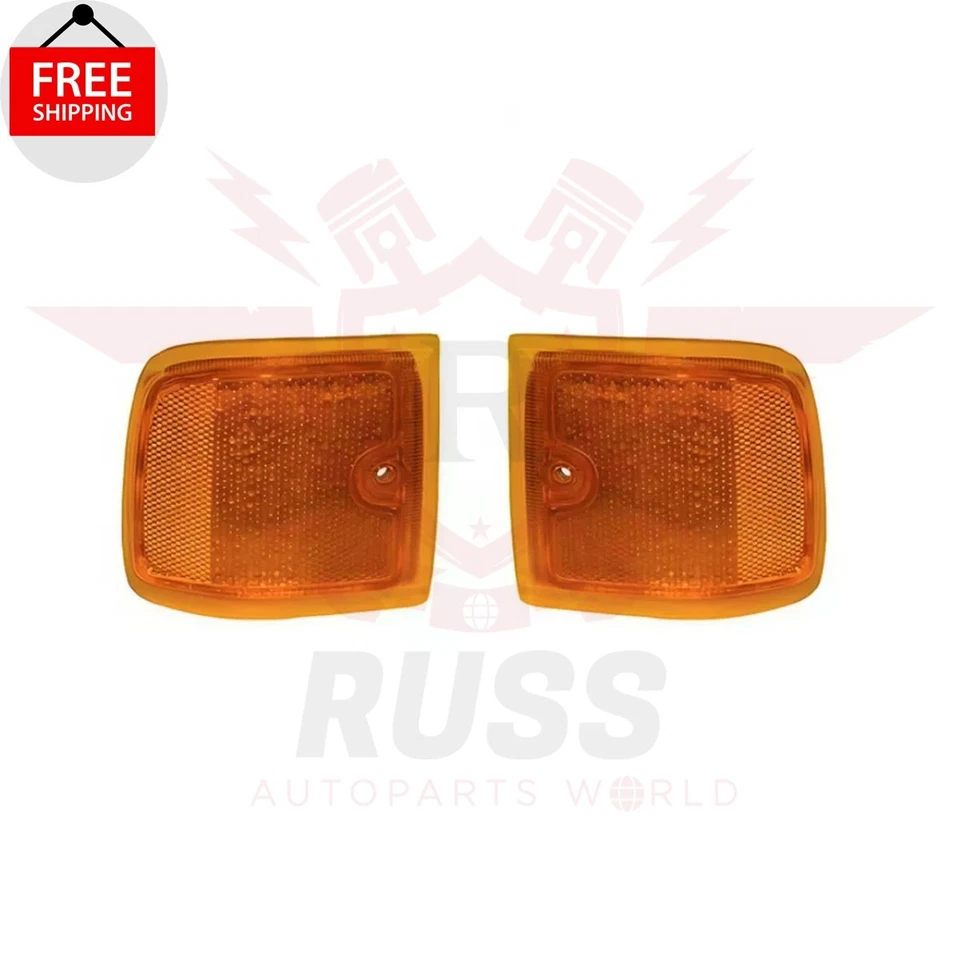 New Front Side Marker Light Lamp Left & Right Fits 1996-2002 Chevy Express 1500 Foto 1 de 4