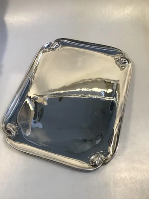 Georg Jensen Silver Magnolia Tray No 2 (1919) Foto 1 de 4