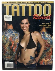 Revista Tattoo Revival Gold Convention Issue Vol.7 en buen estado - Imagen 1 de 2