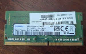 Ordinateur portable SAMSUNG 8 Go 1Rx8 DDR4 PC4-2133P SODIMM RAM M471A1K43BB0-CPB - Photo 1/1