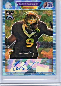 Juego Leaf Pro Metal 2021 - 1989 Auto Carlos Basham Jr. Cristales azules platino/5 - Imagen 1 de 2