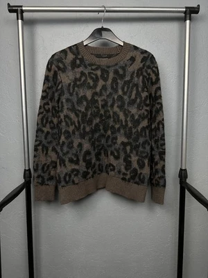 Allsaints Mens Apex Crew Neck Wool Knit Sweater Size S - Image 1 of 4