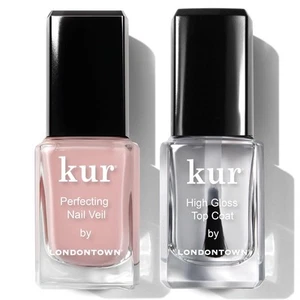 LONDONTOWN Tint & Shine Set - Perfecting Nail Veil #4, Dusty #4  - Picture 1 of 7