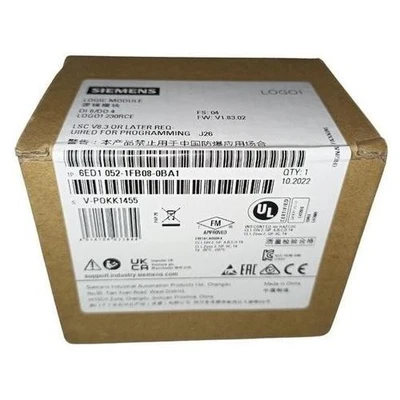 módulo de E/S digital siemens 6ED1052-1FB08-0BA2 LOGO - PRODUCTO NUEVO - Imagen 1 de 2