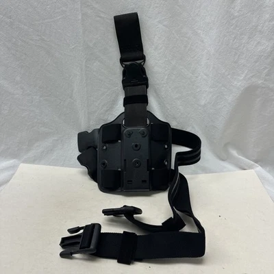 Safariland 6005 Black Tactical Drop Leg Platform Ambidextrous Holster Mount - Image 1 of 4