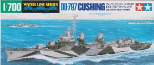 DESTROYER CUSHING- Maquette bateau USN Water Line Series WW2- 1/700 TAMIYA 31907 - Imagen 1 de 2