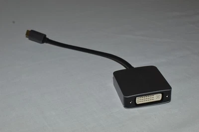 USB-C Type C to DVI Cable Adapter Thunderbolt USB 3.1 USB C to DVI-D - Image 1 of 4