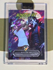2025 Wild Card Haunted Hits Multi Sport KAI TRUMP 1/1 🔥 Beautiful Card 😍  - Picture 1 of 3