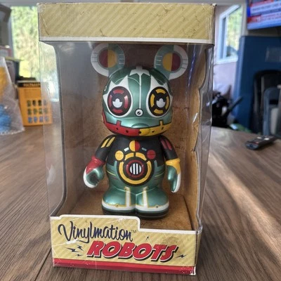 Vinylmation Robot 9” Disney Designer Art Urban Vinyl  Sofubi Toy Oskar mendez - Image 1 of 4