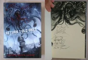 Signed #'d 1st Ed RETURN OF THE OLD ONES Apocalyptic Lovecraftian Horror HC/DJ - Imagen 1 de 9