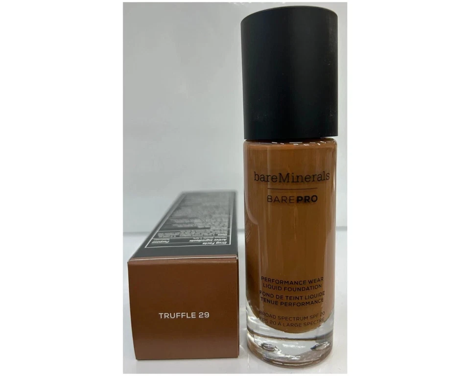 BareMinerals BarePro 24 hr Performance Wear Liquid Foundation- TRUFFLE 29 (30ML) - Image 1 of 1