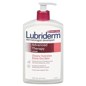 Lubriderm Advanced Therapy Moisturizing Hand/Body Lotion 16oz Pump Bottle - Picture 1 of 8