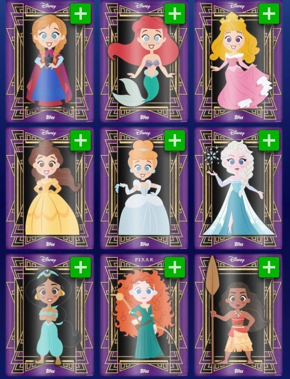 [DIGITAL] Topps Disney - Dainty Darlings 25 S1 - Purple - Pick - Image 1 of 1