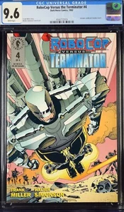 RoboCop Versus The Terminator 1992 #4 CGC 9.6 NM/MT Movie Netflix GradedComic - Picture 1 of 2