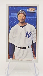 2002 Topps 206 Polar Bear Mini Bernie Williams 219 New York Yankees - Picture 1 of 2