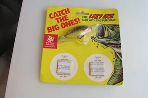 Drawer #12 RARE Lazy Ike Crankbait New in Promo Package For Renegades Tobacco - Picture 1 of 2