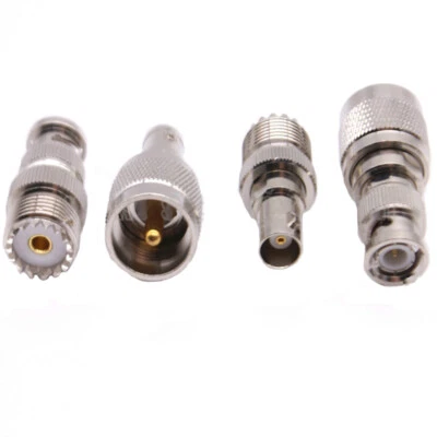 UHF PL259 SO239 to BNC Male Female Plug Jack RF Coaxial Connector Adapter - Image 1 of 3