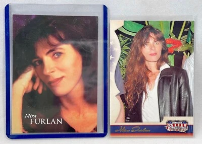 Babylon 5 Mira Furlan Mystery card as Delenn 1997 with Donruss Americana Card - Image 1 of 4