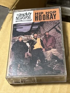 Naughty By Nature Hip Hop Hooray Maxi  Cassette Single 1993 Tommy Boy Classic - Picture 1 of 7