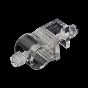 Aquarium Hose Clamp Split Type Fish Tank Water Pipe Clip Transparent For Water - Picture 1 of 12