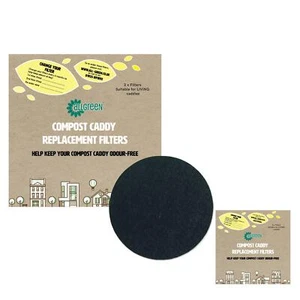 Compost Caddy Spare Filters - For Typhoon Living Caddy (Pack of 4) - Picture 1 of 1