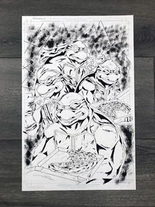 Original Art 11x17 Pencil & Inks for TMNT Teenage Mutant Ninja Turtles - Bild 1 von 1