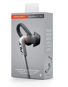 Plantronics BackBeat FIT 305 Bluetooth Cuffie Intrauricolari senza Fili Sport - Picture 1 of 12
