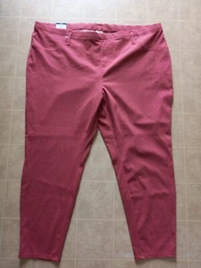 Terra & Sky Womens Size 4X Coral High Rise Ankle Leggings Super Soft NEW - Picture 1 of 3