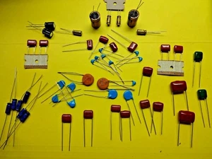 PHASE LINEAR 2000 SERIES I OR II POLYPROPYLENE CAPACITOR UPGRADE KIT !! - Picture 1 of 4