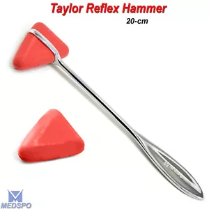 Taylor Hammer Medizinische Percussion Reflex Gummikopf chirurgische Instrumente CE - Bild 1 von 5