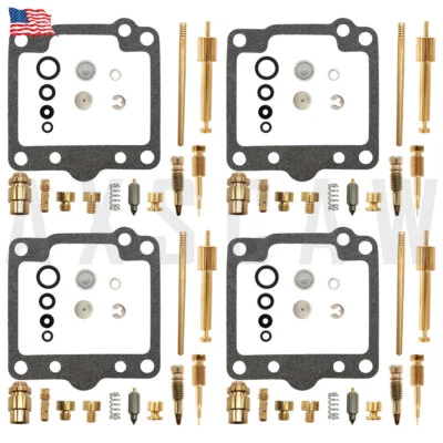 For Kawasaki KZ700A 84 ZX750A GPz750 82-85 Carburetor Repair Rebuild Kit KZ750 - Image 1 of 4