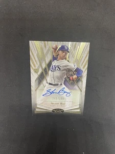 2022 Topps Tier One - Break Out Autographs #BOA-SBA Shane Baz /299 (AU, RC) - Picture 1 of 1