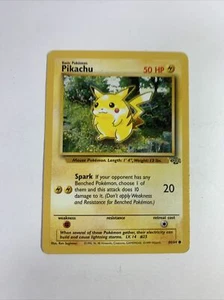 ⚡️PIKACHU Jungle 60/64 Pokemon WOTC Card Unlimited NM Near Mint ⚡️ - Picture 1 of 6