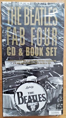 The Beatles Fab Four CD & Book Set - Deluxe Box Set - noch eingesiegelt - Bild 1 von 3