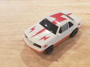 LIFE-LIKE Ford Thunderbird Glo Red Lightning bolt slot car